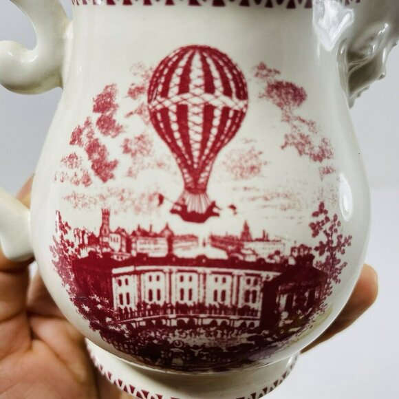 Home Scents Creamer American Beauty 3D Face Man Shaped Sprout Hot Balloon Japan - Picture 6 of 12